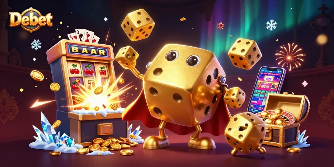 Bet and win big with Debet’s exciting casino atmosphere and stunning rewards!