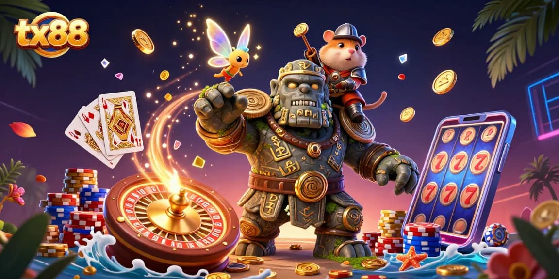 Spin the 3D roulette wheel with tx88 for thrilling casino action and golden rewards