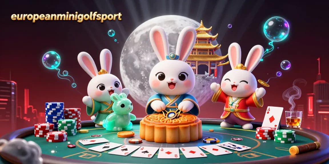Experience excitement at europeanminigolfsport with dynamic poker scenes and glowing lunar elements