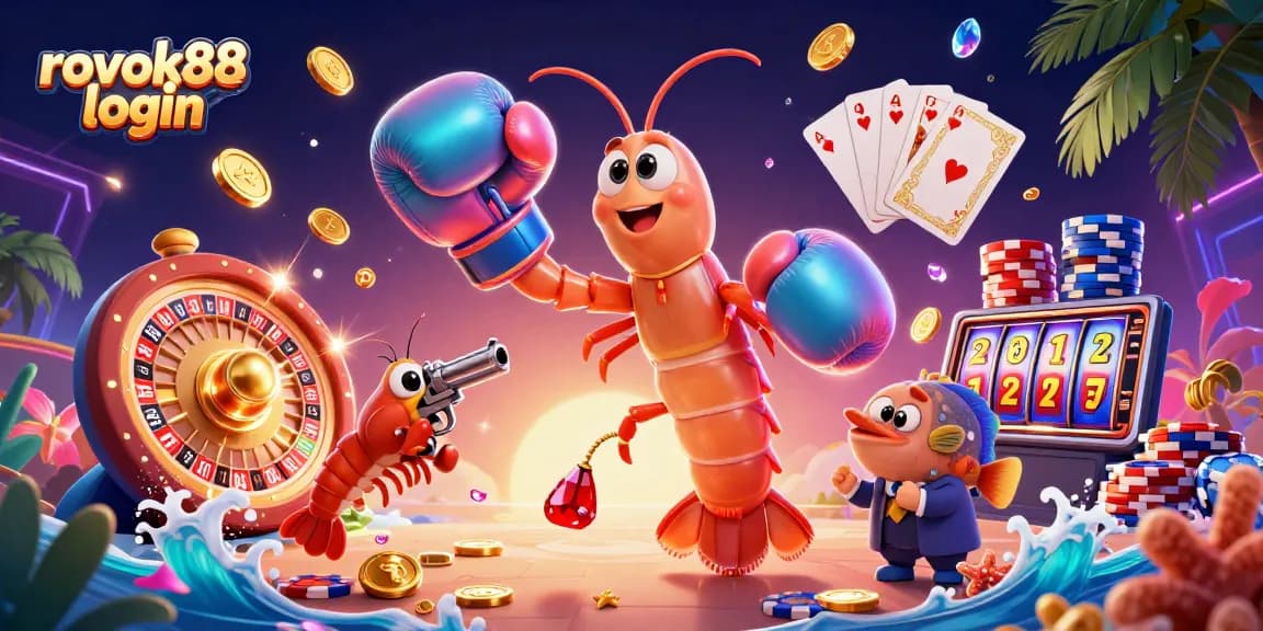 Experience the excitement of rokok88 login with vibrant casino action in a tropical setting.