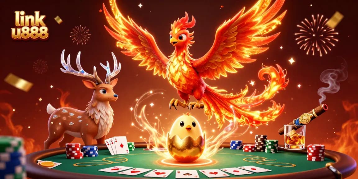 Experience thrilling gameplay with link u888 as dynamic characters and poker elements create an exciting casino atmosphere.
