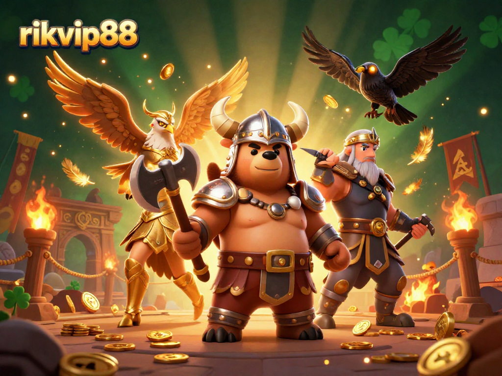 Play thrilling games at rikvip88 and enjoy the electrifying casino atmosphere with immersive 3D visuals.