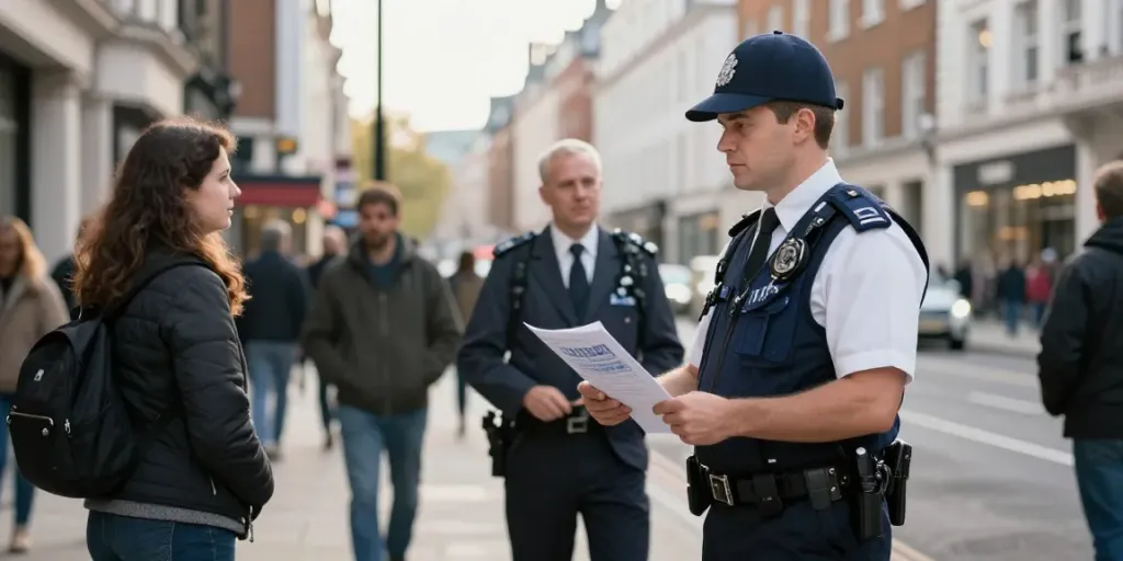 Security Guard ensuring community safety in London, dedicated local services.