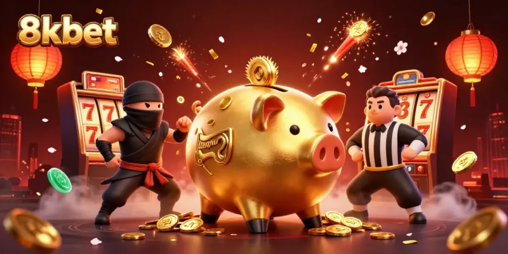 Experience thrilling gameplay with 8xbet, featuring dynamic casino elements and engaging characters.