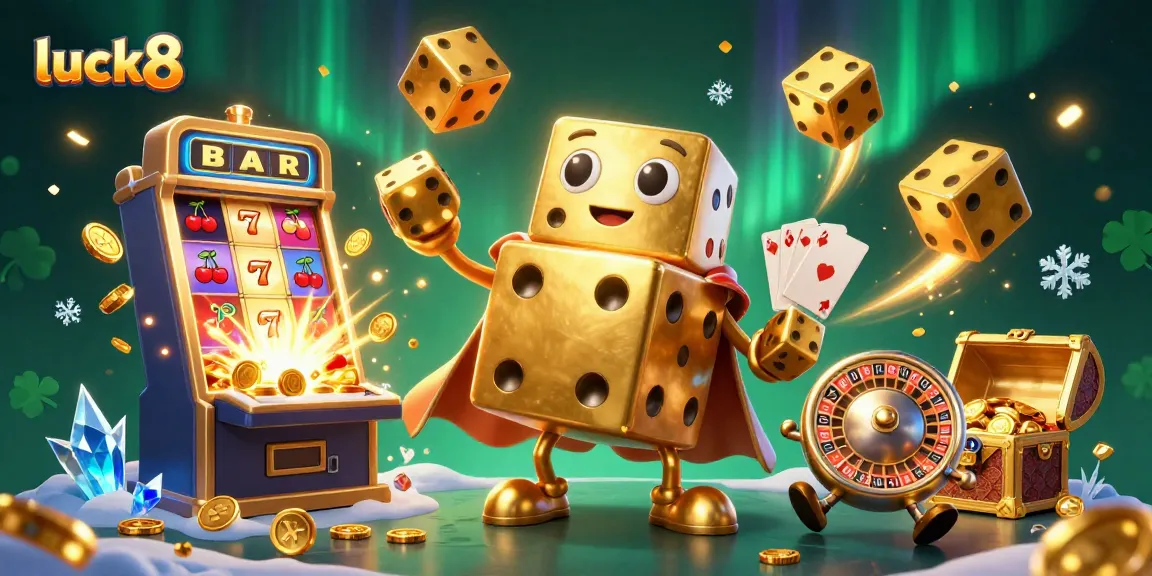 Experience the thrill of luck8 while spinning golden dice and hitting jackpots!