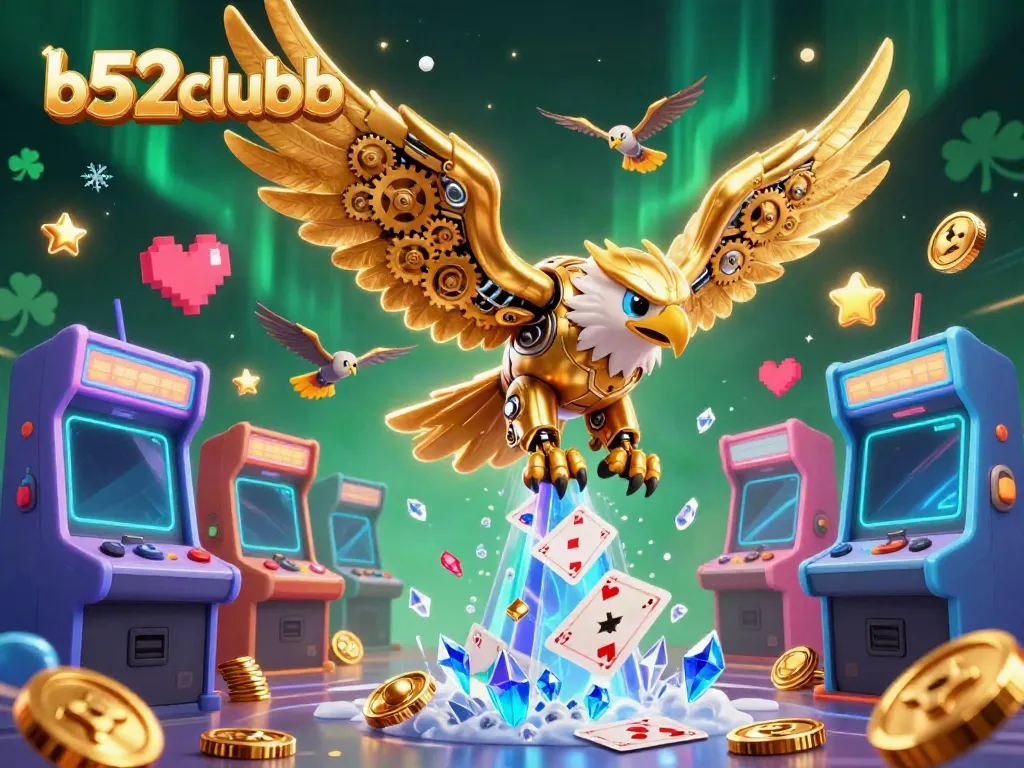Experience winning strategies at b52clubb with a dynamic casino game illustration.