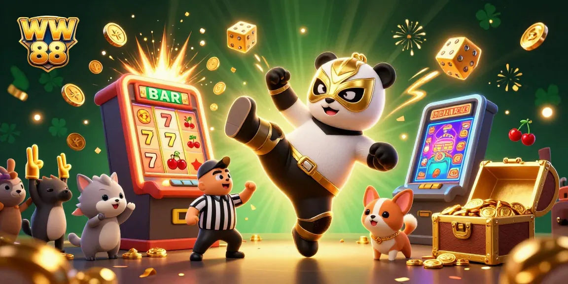 Enjoy thrilling moments at WW 88 with a vivid casino scene full of excitement and gameplay elements.