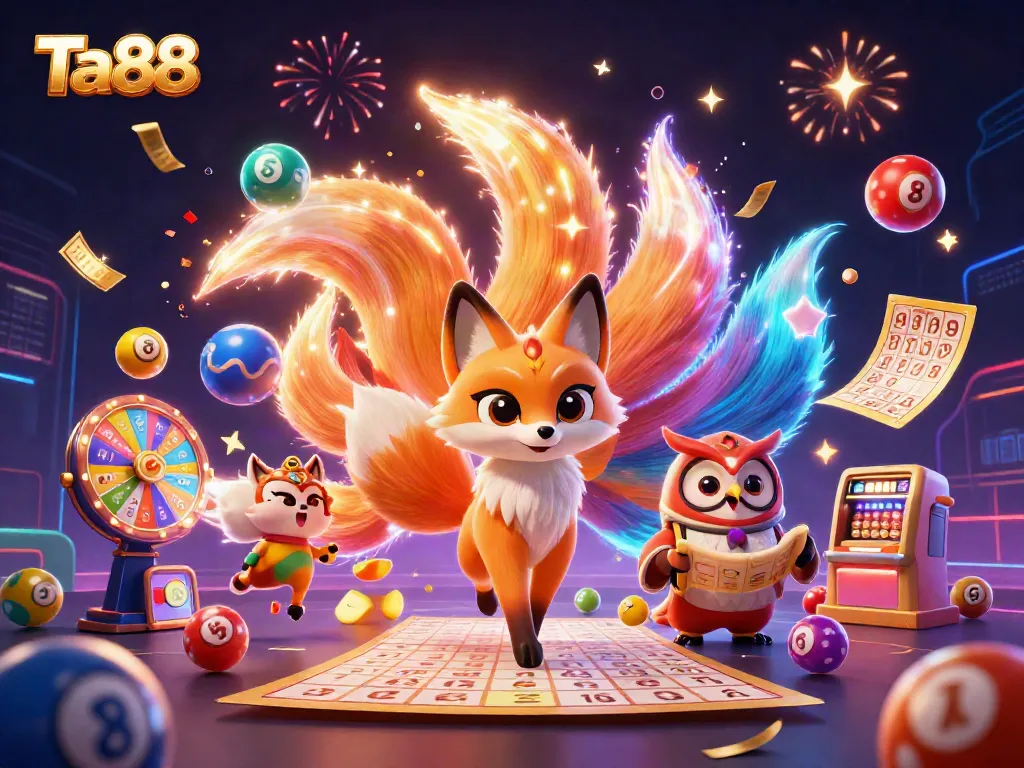 Experience exciting gameplay with Ta88, featuring a vibrant scene of animated characters and dynamic gaming elements.