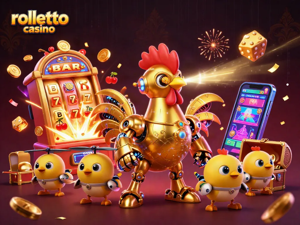 Experience thrilling gameplay at Rolletto Casino with exciting jackpots and vibrant 3D casino visuals.