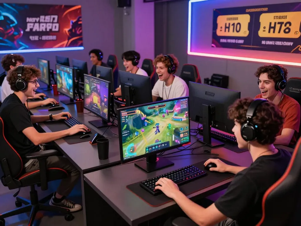 Players enjoying the sun win platform, showcasing excitement in a vibrant gaming community.